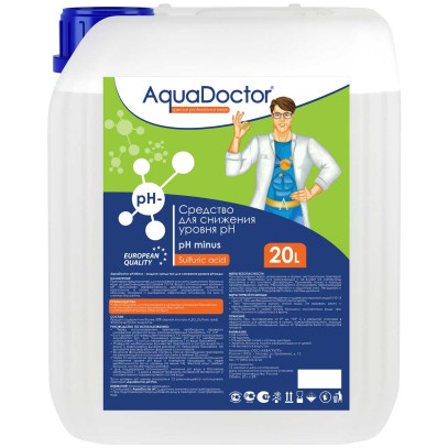 pH Минус AquaDoctor жидкий 20л К pH Минус AquaDoctor жидкий 20л К