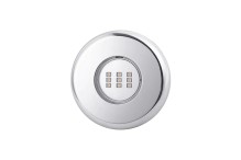 Прожектор встр.из нерж.стали 1 1/2 (18Вт/12В) LED RGB WAKING HJ-FG-SS100 -1,5