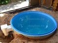 Бассейн 3,38х3,38х1,5м круглый из полипропилена (чаша) Бассейн 2,74х2,74х1,5м круглый из полипропилена (чаша)