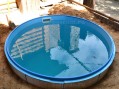 Бассейн 3,38х3,38х1,5м круглый из полипропилена (чаша) Бассейн 2,74х2,74х1,5м круглый из полипропилена (чаша)