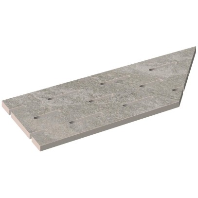 Переливная решетка Italon Клаймб Рок, 200х600 мм (правая) копия