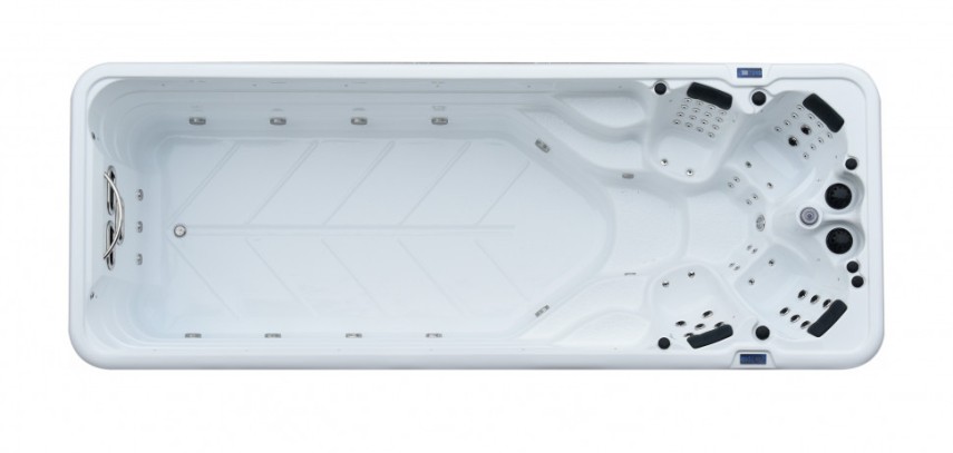 Плавательный СПА бассейн с противотоком Bigeer Темпо 585x225x142 см