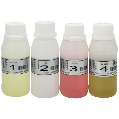 Буферный раствор AquaViva  (4pH-7pH-Rx 465 mv) 50мл.