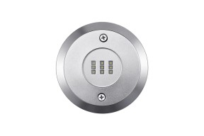 Прожектор из нерж.стали (18Вт/12В) (плитка) LED RGB  WAKING HJ-RC-SS115-ABS