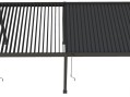  Пергола Aquaviva Модерн отдельностоящая (ламели с электропр.) 3X3м RAL7015 (Антрацит) 