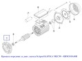 Крышка передняя эл.двиг. насоса Kripsol KAP/KA MEC90 - RBM1010.40R