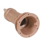Проход стеновой Фитстар 3021051 из бронзы, ВР 2"/1 1/2",240 мм, для морской воды