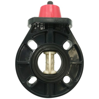 Дисковый поворотный затвор d110 с ручкой, уплотнение EPDM AQUAVIVA