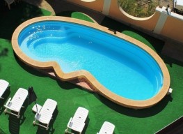 Бассейн  8,6х3,7х1,18-1,72м. Реваль Marshall Pools (чаша)