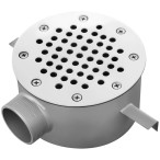 Слив донный Aquaviva AISI 304 (D300) круглый, под бетон/лайнер Слив донный Aquaviva AISI 304 (D300) круглый, под бетон/лайнер