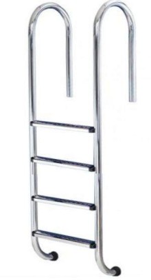 Лестница 4 ступени (у.б.) Emaux NMU415-S AISI-316 Лестница 4 ступени (у.б.) Emaux NMU415-S AISI-316