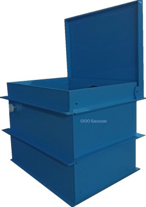 Приямок пластиковый 1,42х0,98х0,88м. для оборудования бассейна