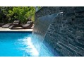 Стеновой водопад Aquaviva PB 900-25(L) с LED подсветкой (906х138х76 мм)