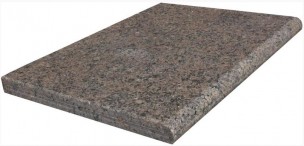Бордюрный камень натуральный гранит Desert Brown  плоский (индия)