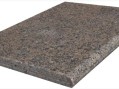 Бордюрный камень натуральный гранит Desert Brown  плоский (индия)