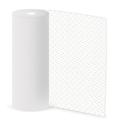Пленка для отделки бассейнов белая ребрист. CLASSIC non-slip-white 104 Elbtal Plastics ш.1,65