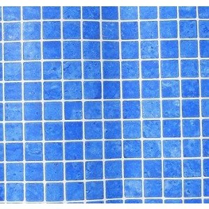 Пленка - мозаика для отделки бассейнов GLOSSY PRINTED MOSAIC BLUE  EASY  WELDING  FLAGPOOL ш.1,65