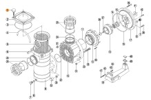 Болт крышки префильтра насоса KAN Kripsol RBH 0001.04R/RPUM0001.04R Болт крышки префильтра насоса KAN Kripsol RBH 0001.04R/RPUM0001.04R
