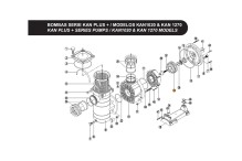 Крыльчатка насоса KAN-1020 н.о.Kripsol RPUM0013.28R