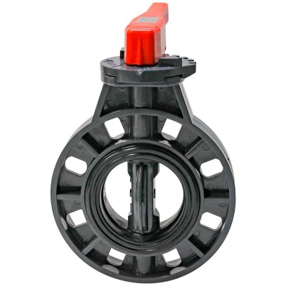  Дисковый поворотный затвор d160 с ручкой, уплотнение EPDM AQUAVIVA 