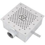 Слив донный Aquaviva AISI 304 (350х350 мм) квадратный, под бетон/лайнер Слив донный Aquaviva AISI 304 (350х350 мм) квадратный, под бетон/лайнер