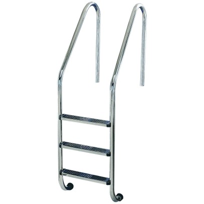 Лестница Flexinox STANDARD 3 ст AISI-304, для широкого борта