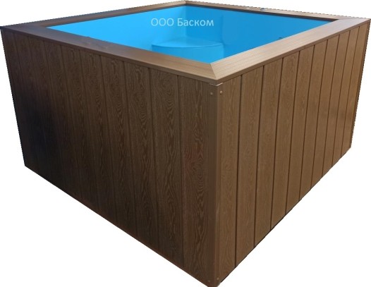 Купель СПА 1,76х1,76х1,06м. Купель СПА 1,76х1,76х1,06м.