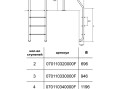 Лестница Hayward Standard AISI 316 (2 ступени), для узкого борта