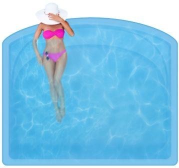 Бассейн Динар 3х2,53х0,92м. композитный (чаша)