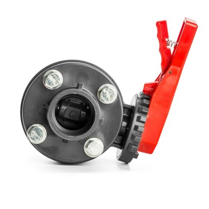  Кран мотылек ПВХ Aquaviva, d125 мм 