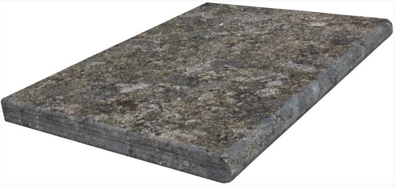 Бордюрный камень натуральный гранит Peacock Light  плоский (Китай)