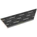 Переливная решетка Italon Рум Блэк, 200х600 мм (правая) копия Переливная решетка Italon Рум Блэк, 200х600 мм (правая) копия