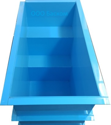 Купель 1,5х0,8х1,2м Милли с лестницей из полипропилена (чаша). Склад