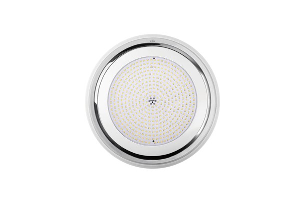 Прожектор накладной из нерж. стали рамка белая (35Вт/12В) LED RGB WAKING HJ-WM-SS298