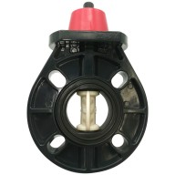 Дисковый поворотный затвор d75 с ручкой, уплотнение EPDM AQUAVIVA