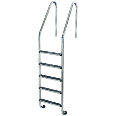 Лестница Flexinox STANDARD 5 ст AISI-304, для широкого борта