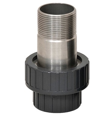 Вставка (ТО.00.5) с муфтой разъёмной ПВХ д.50, 1,5'' Вставка (ТО.00.5) с муфтой разъёмной ПВХ д.50, 1,5''