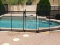 Калитка с замком для ограждения Aquaviva Fence Black