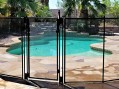 Калитка с замком для ограждения Aquaviva Fence Black
