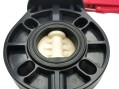 Дисковый поворотный затвор d90 с ручкой, уплотнение EPDM AQUAVIVA