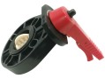 Дисковый поворотный затвор d90 с ручкой, уплотнение EPDM AQUAVIVA