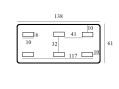 Накладка антискользящая для лестницы Kripsol (RES060.R)