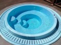 Бассейн СПА переливного типа 3х3х0,9м. (чаша)