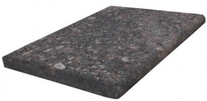 Бордюрный камень натуральный гранит Tan Brown  плоский (индия)