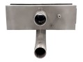 Узкий противоток c одним соплом с пьезокнопкой из нержавеющей стали (Закладная, 50 м.куб./ч, универсальный)