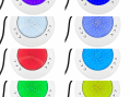 Прожектор светодиодный Aquaviva (LED003-252led) 18W RGB+W/4M + закладная к прожектору