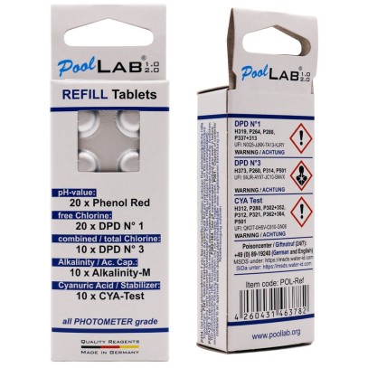  Таблетки для Фотометра Aquaviva Nitrate N°2 , Нитраты 10 шт пудра 