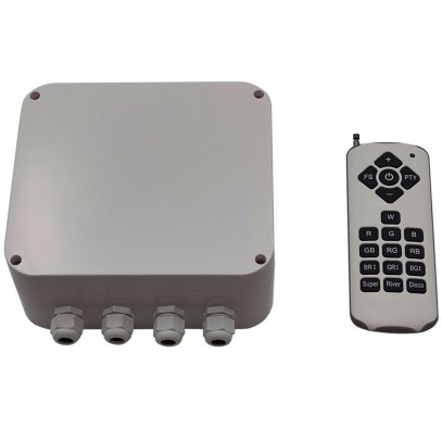  Пульт управления к прожектору AquaViva RGB RC04PRO + трансмиттер 