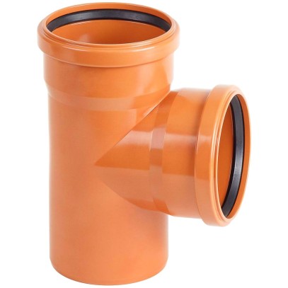  Тройник 87° НПВХ Aquaviva, d160 мм 