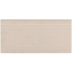 Плитка керамическая противоскользящая Aquaviva бежевая, 240х115х9 мм (с кромкой)